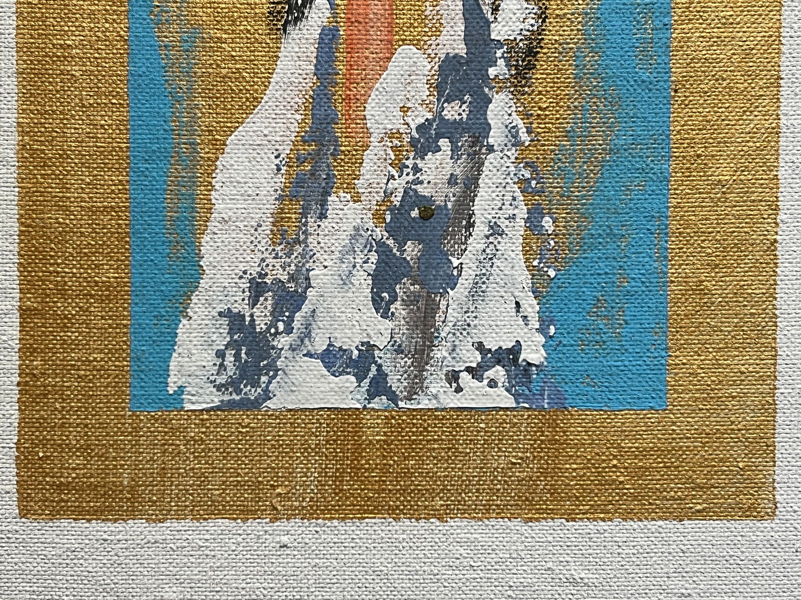 Acrylic painting Jesus K. Leonid - 4