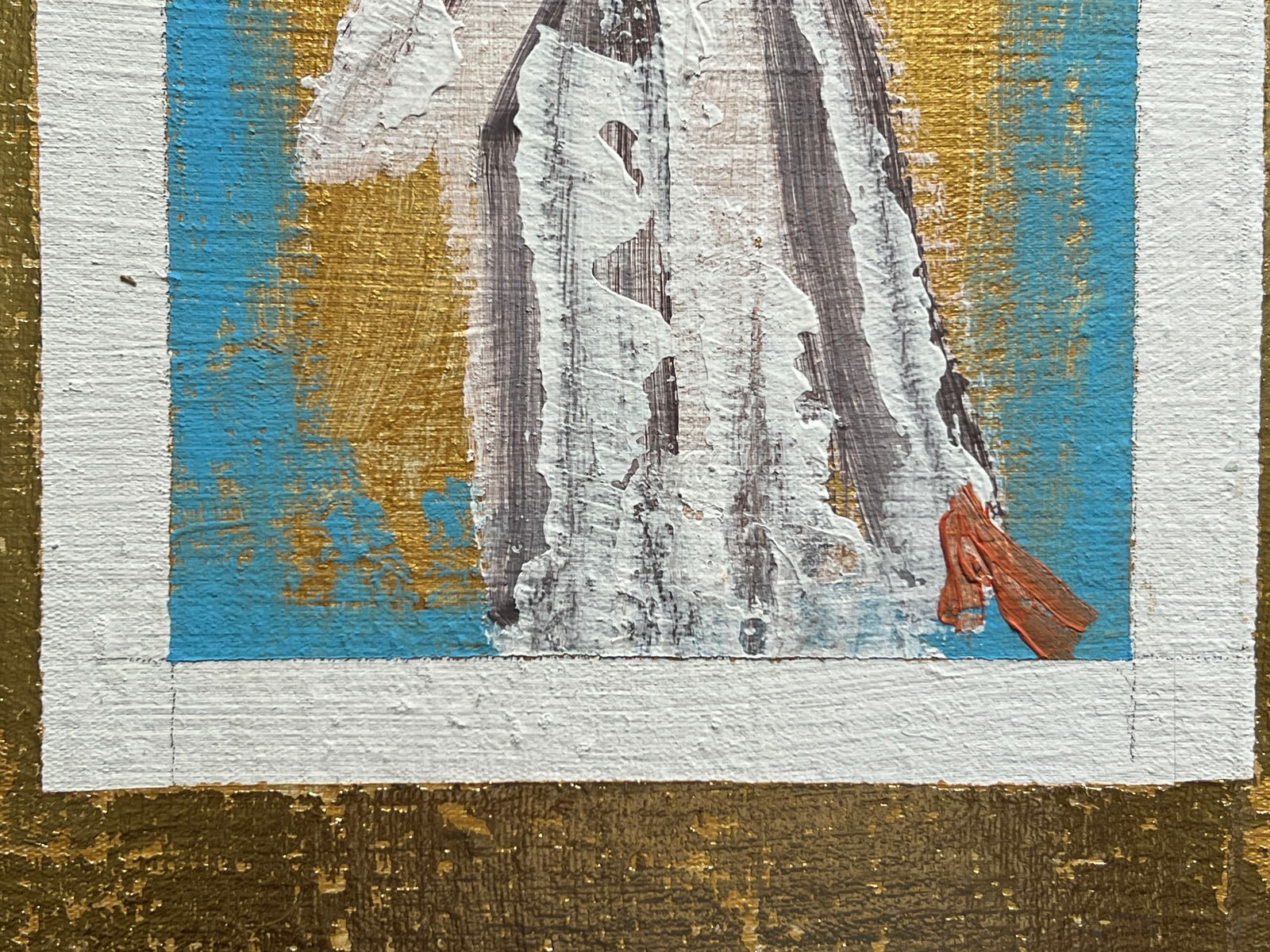 Acrylic painting Jesus K. Leonid - 4