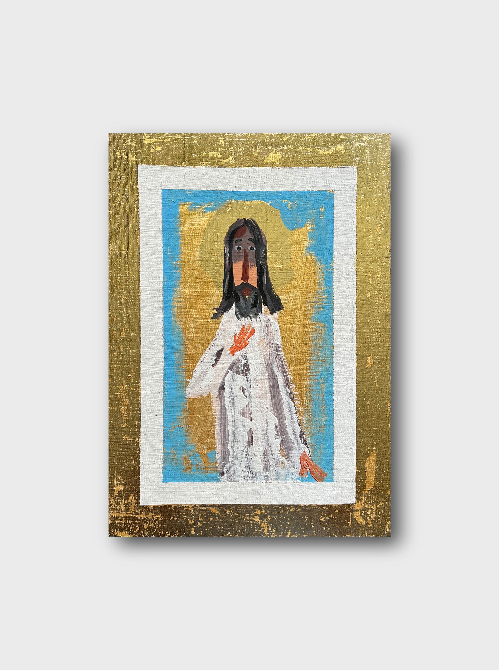 Acrylic painting Jesus K. Leonid - 6