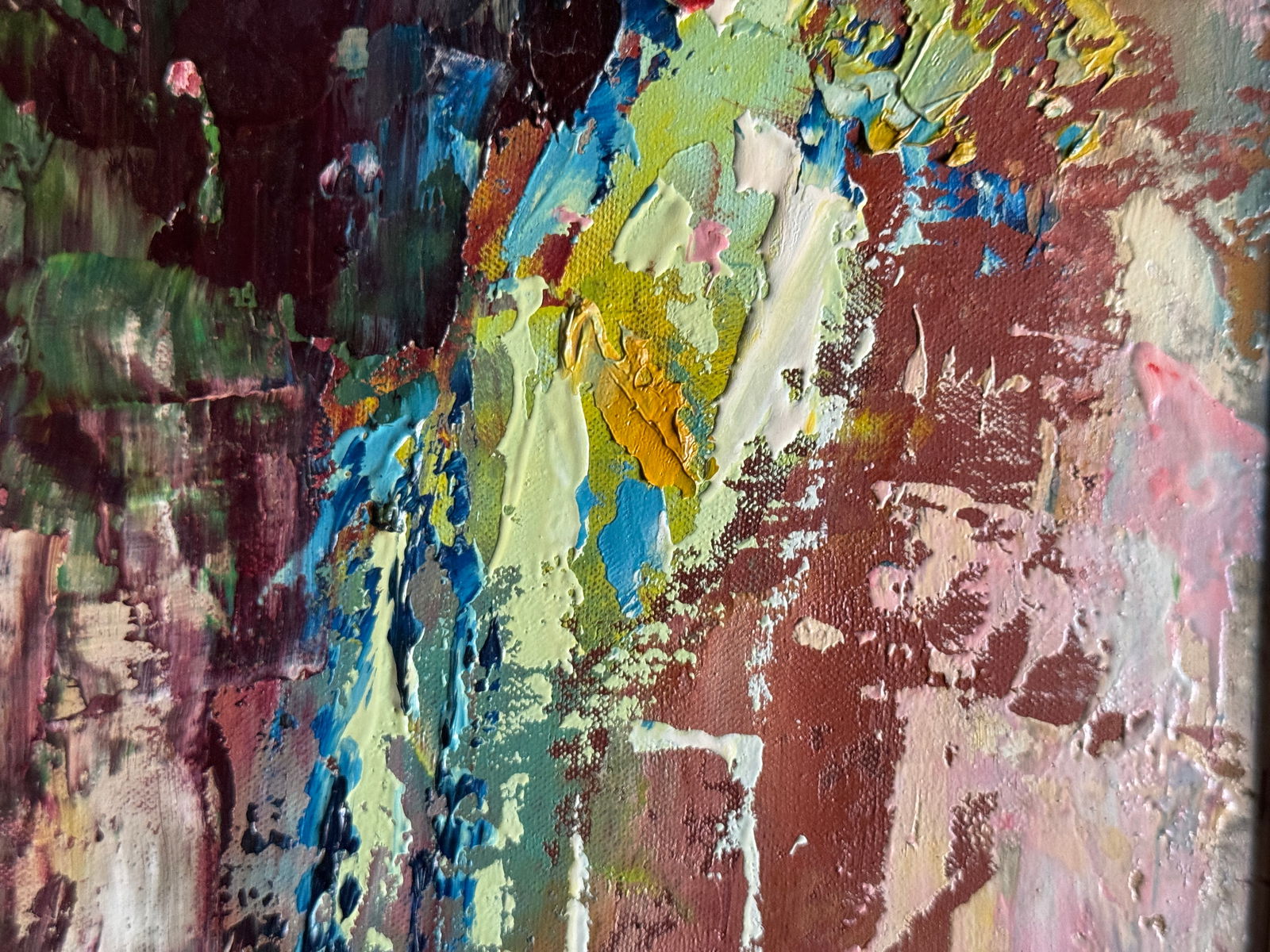 Abstract Oil painting Figure K. Leonid - 3