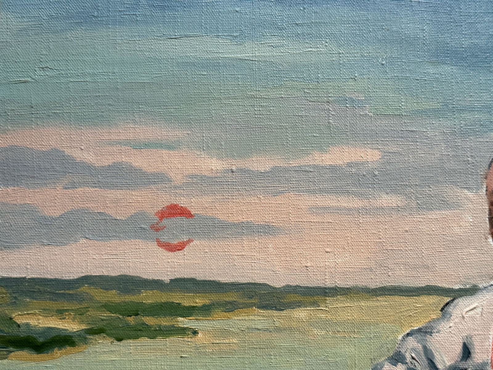 Oil painting with frame Cossack Mamai K. Leonid - 2