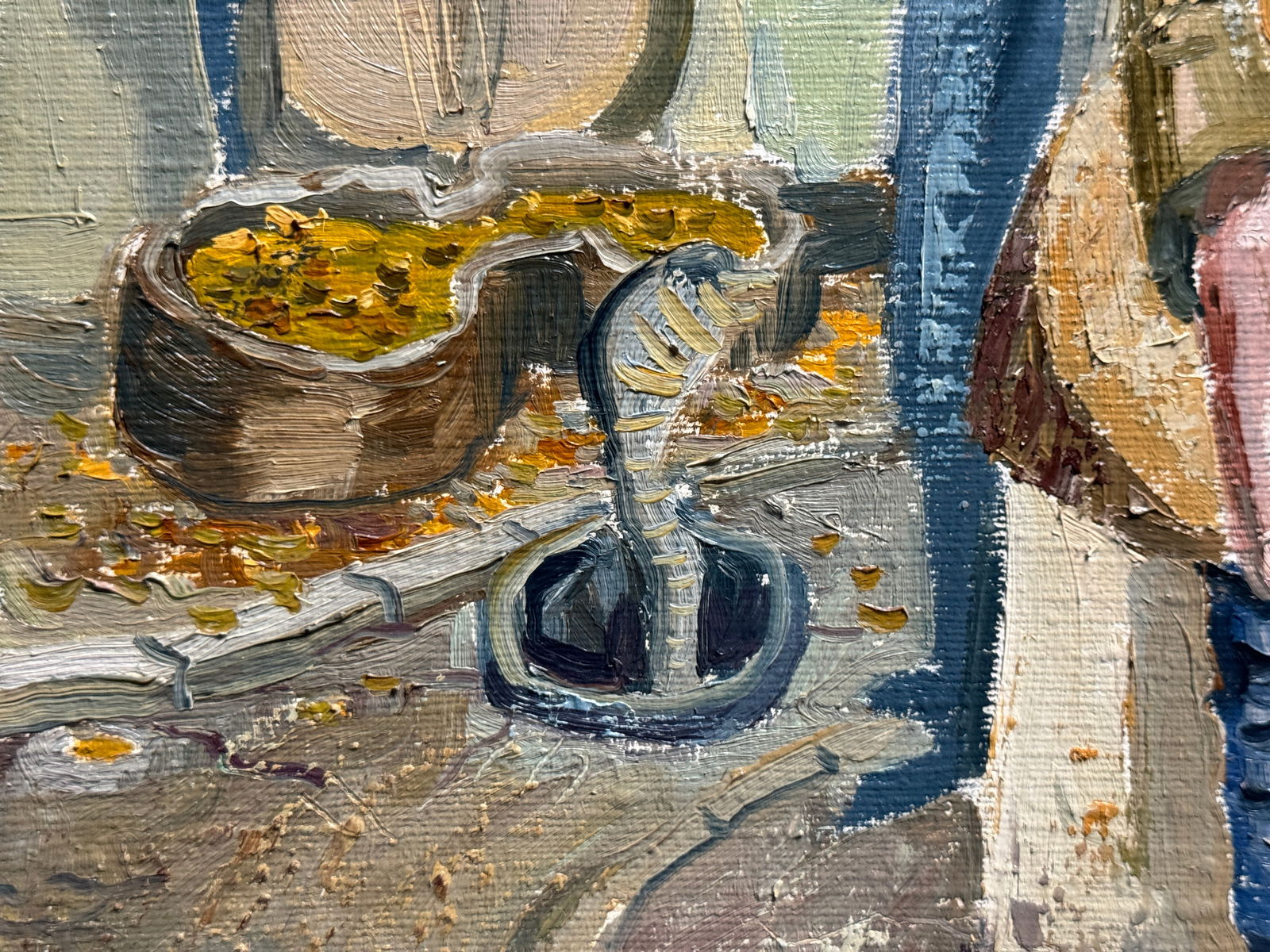 Oil painting with frame Bard K. Leonid - 4