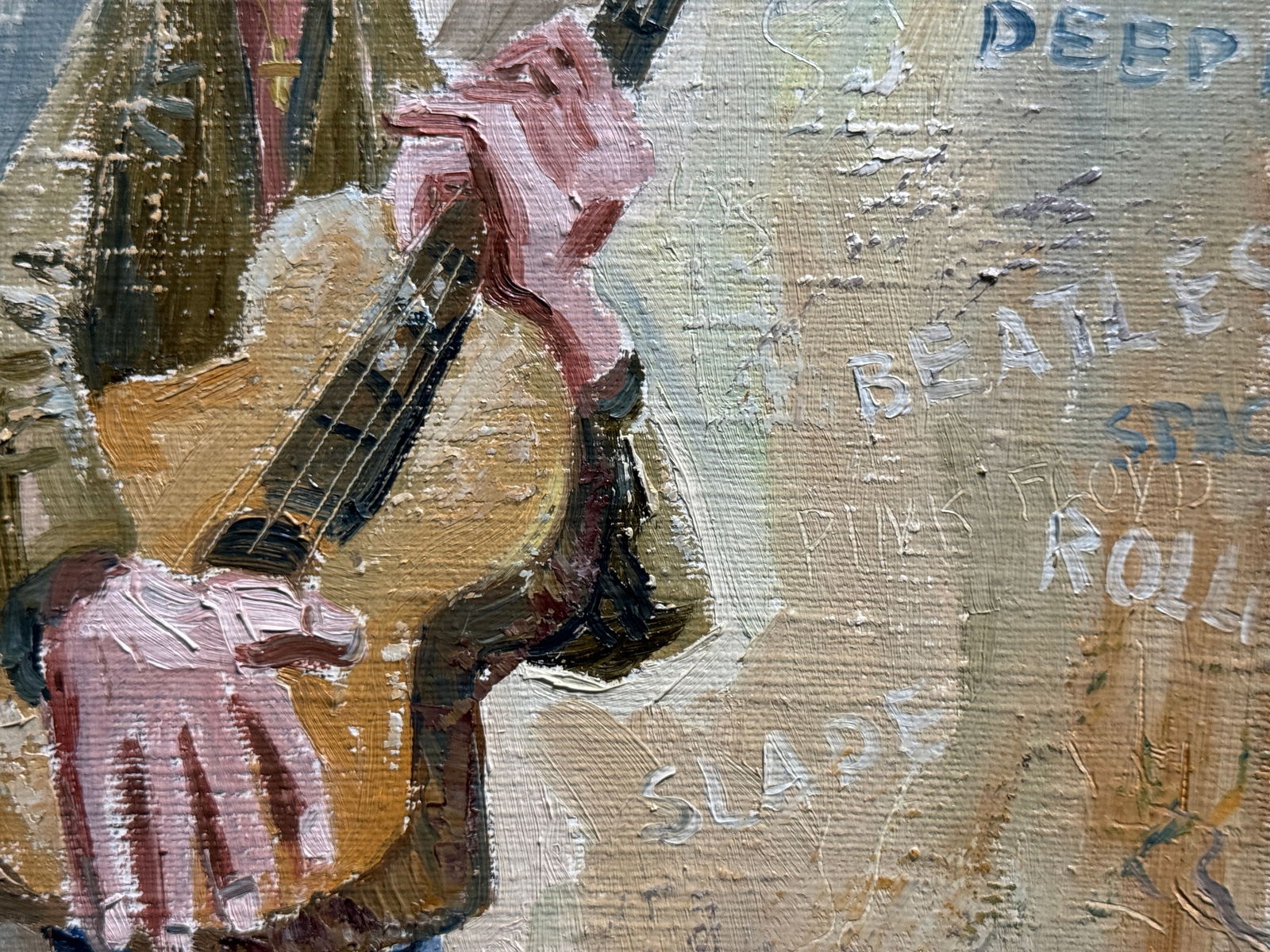 Oil painting with frame Bard K. Leonid - 7