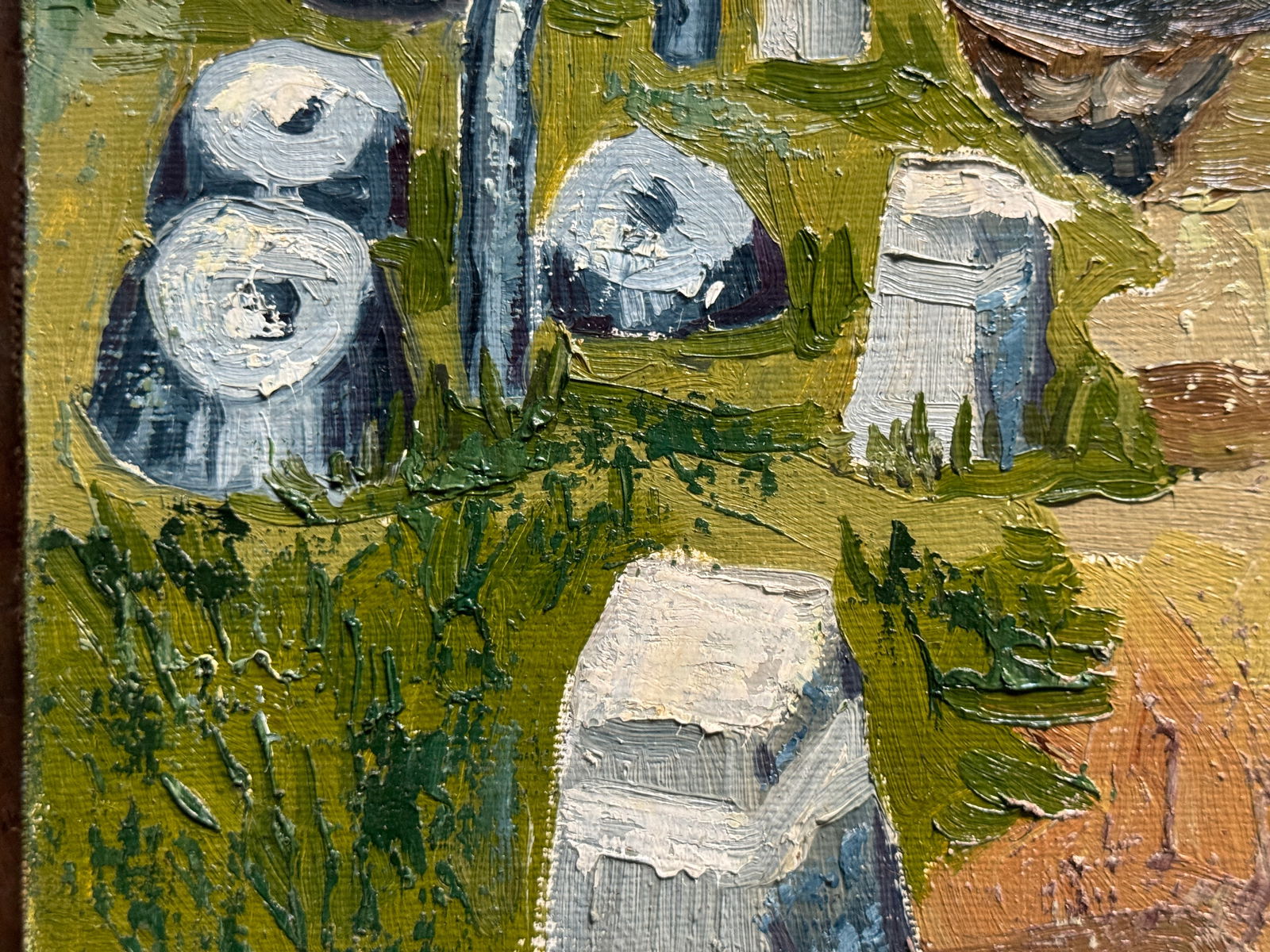 Oil painting with frame Pegasus K. Leonid - 5