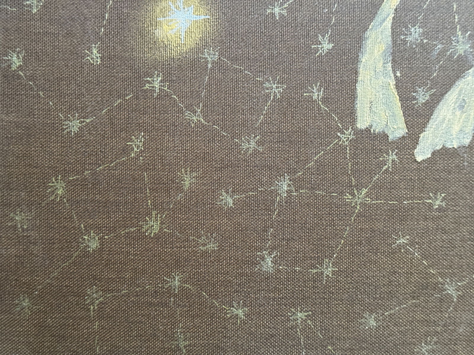 Oil painting with frame the third angel is colored K. Leonid - 6