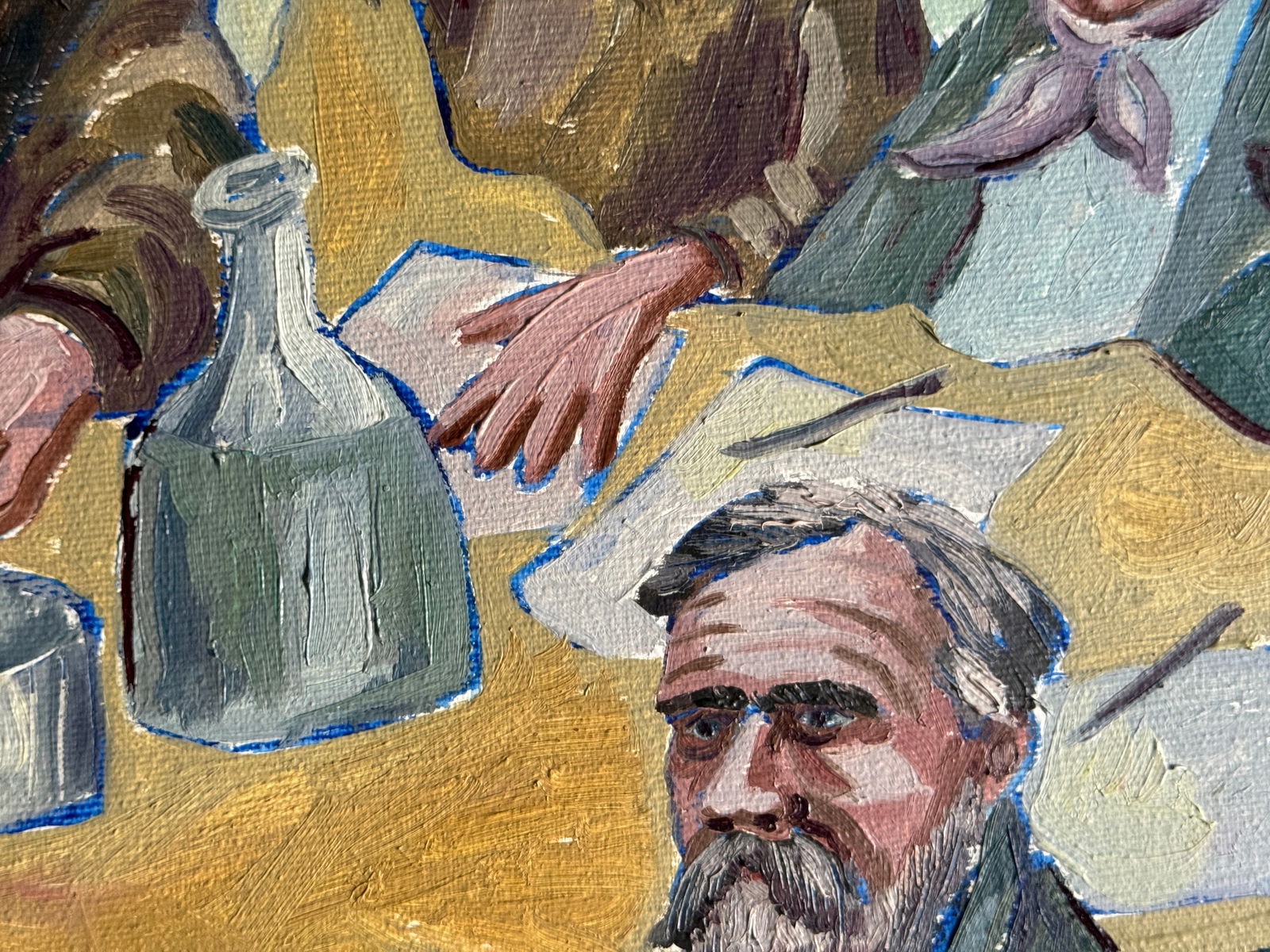 Oil painting with frame Unity K. Leonid - 11