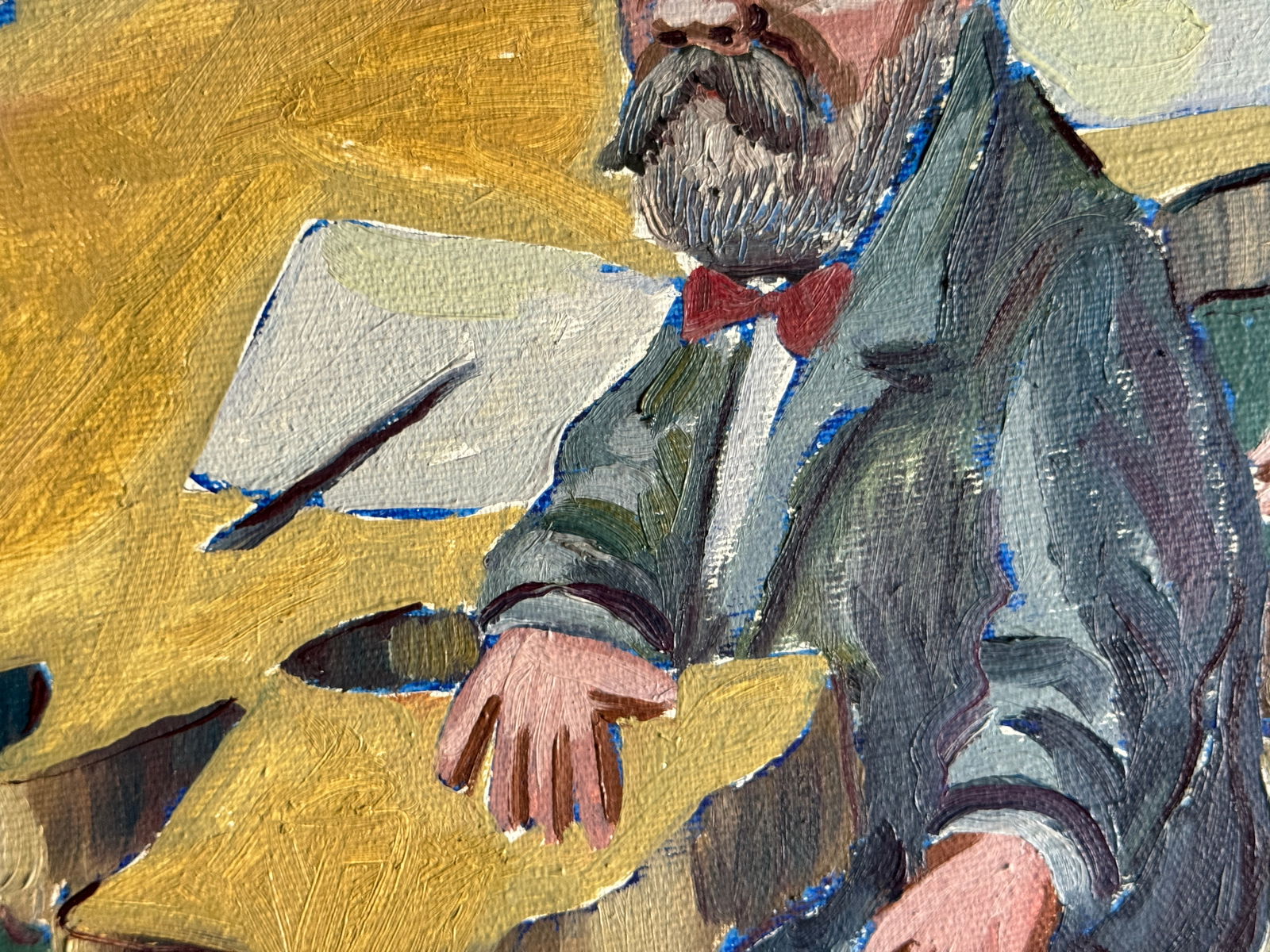 Oil painting with frame Unity K. Leonid - 12