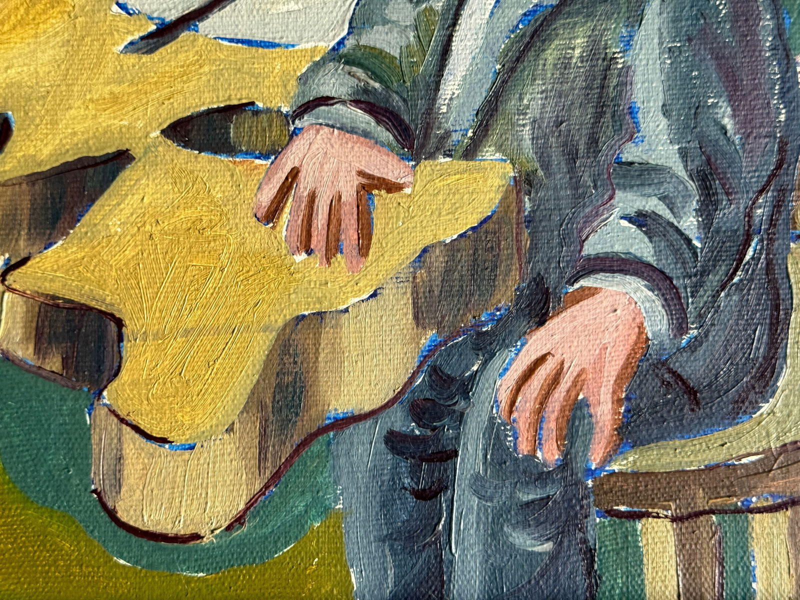 Oil painting with frame Unity K. Leonid - 13