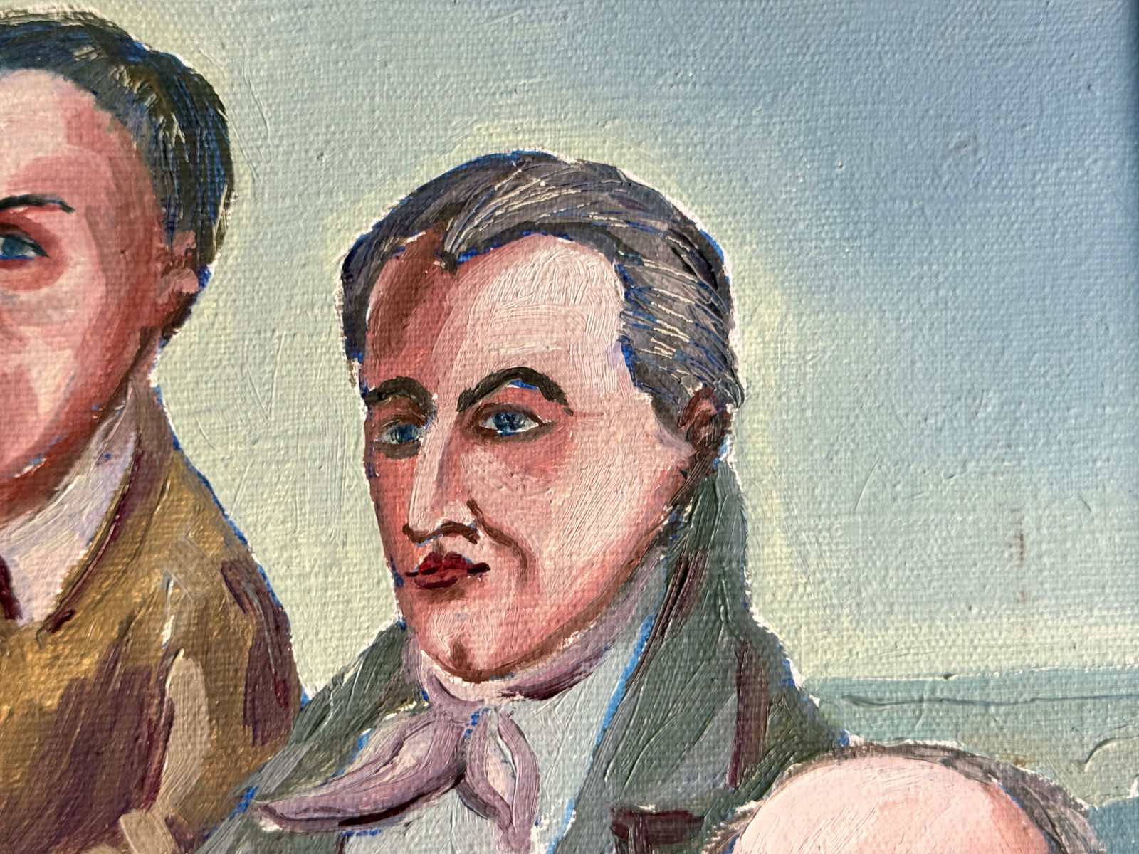 Oil painting with frame Unity K. Leonid - 17