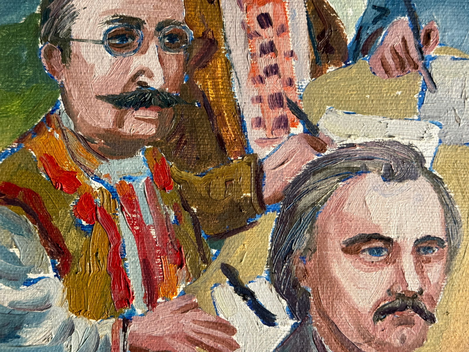 Oil painting with frame Unity K. Leonid - 3