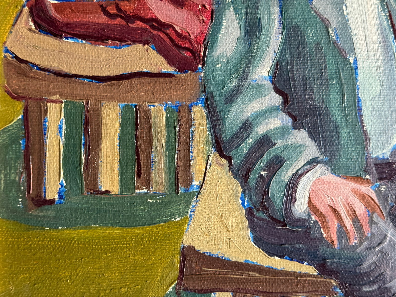 Oil painting with frame Unity K. Leonid - 5