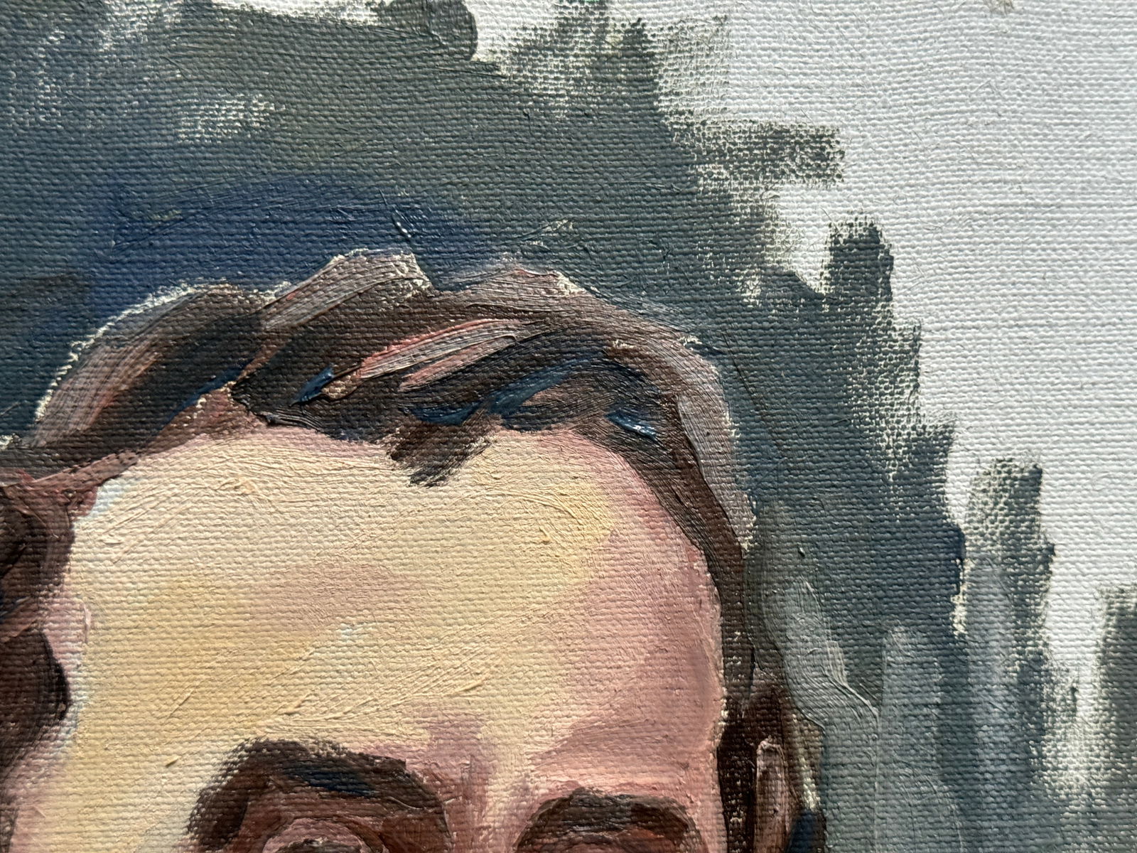 Oil painting with frame Taras Shevchenko K. Leonid - 9