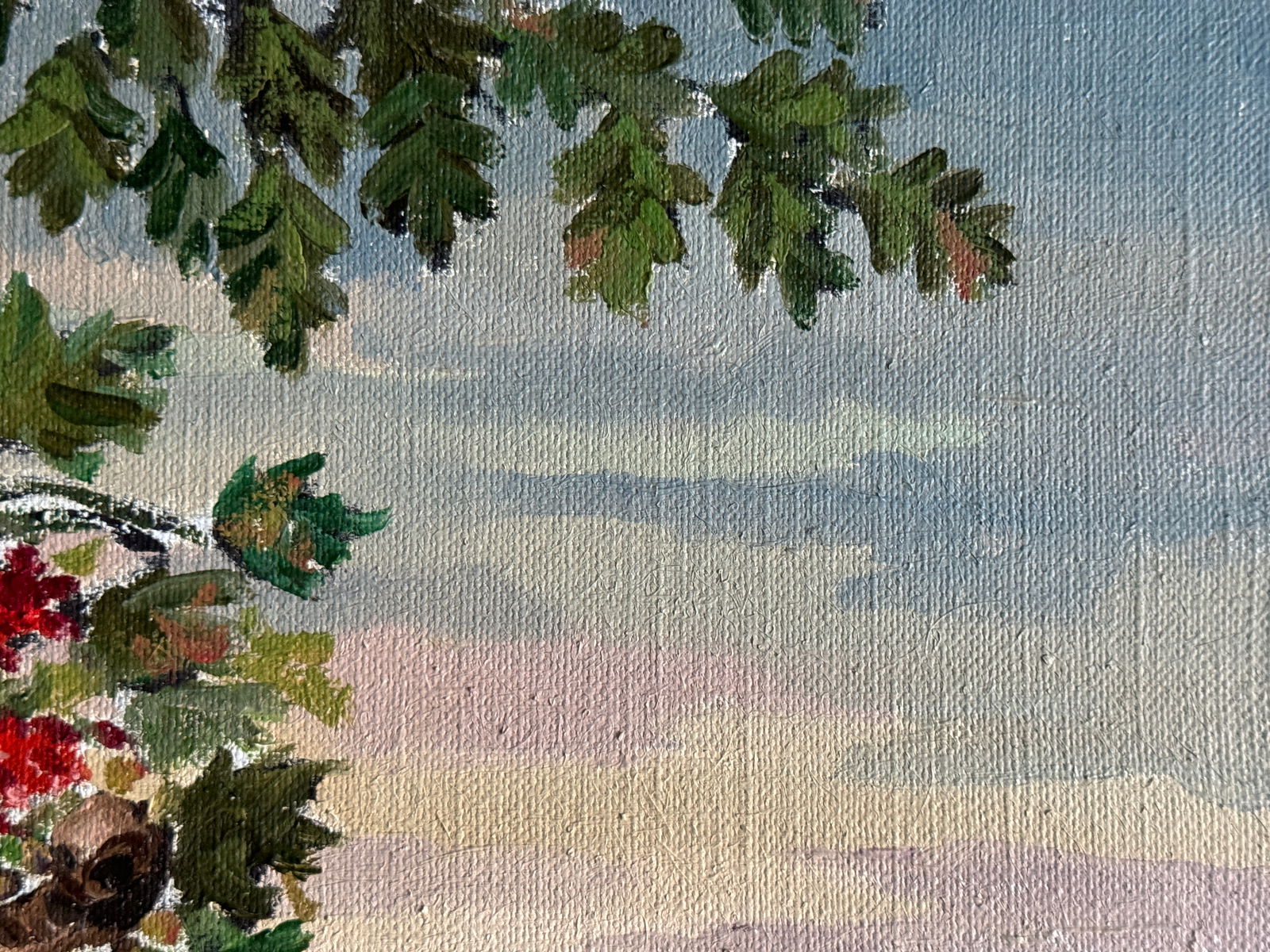 Oil painting with frame Cossack Mamai K. Leonid - 10