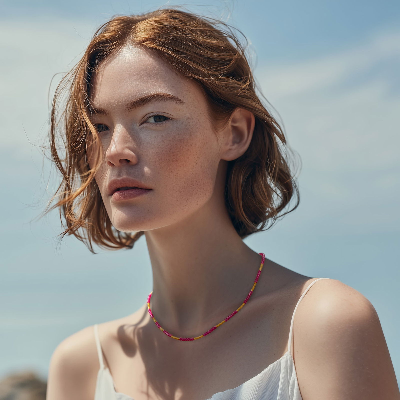 Stella Ruby 18K Gold Necklace - 8