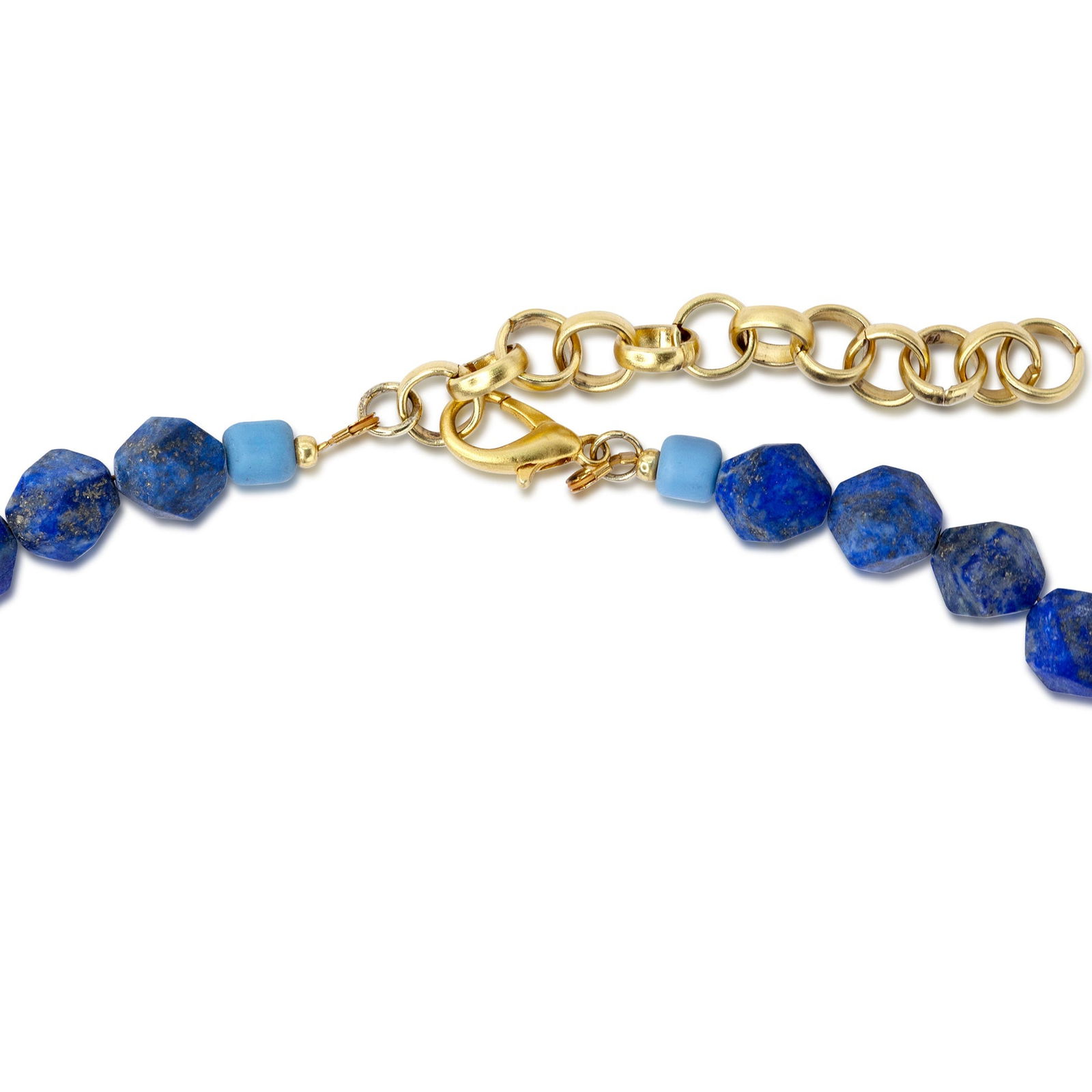 Beaded Lapis Lazuli Princess Necklace - 3