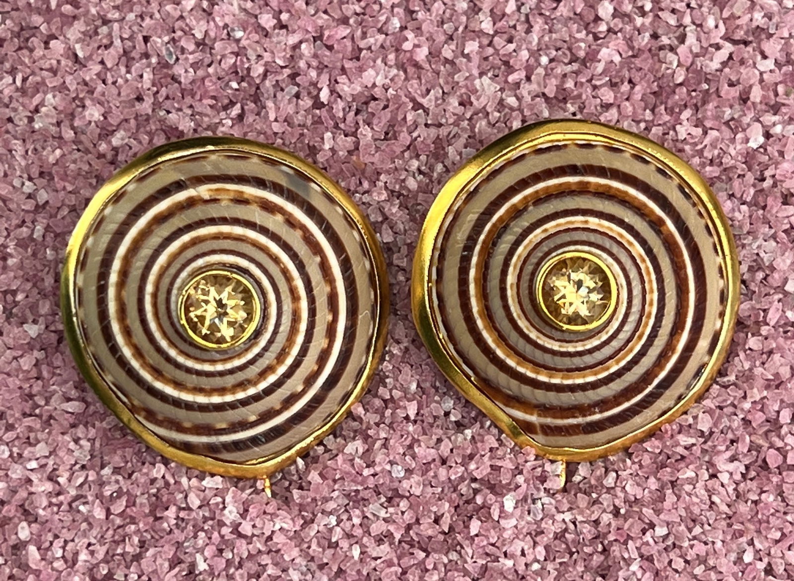 Sundial Shell & Pearl Drop Earrings - 3