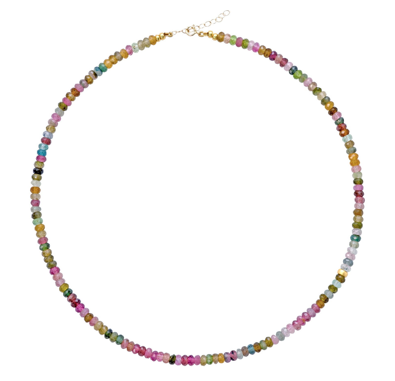 Birthstone October Watermelon Tourmaline Necklace 14K Gold: Title:Birthstone October Watermelon Tourmaline Necklace 14K Gold Description:Adorn yourself with the captivating energy of this tourmaline necklace and feel your spirit soar with newfound vitality. Ea