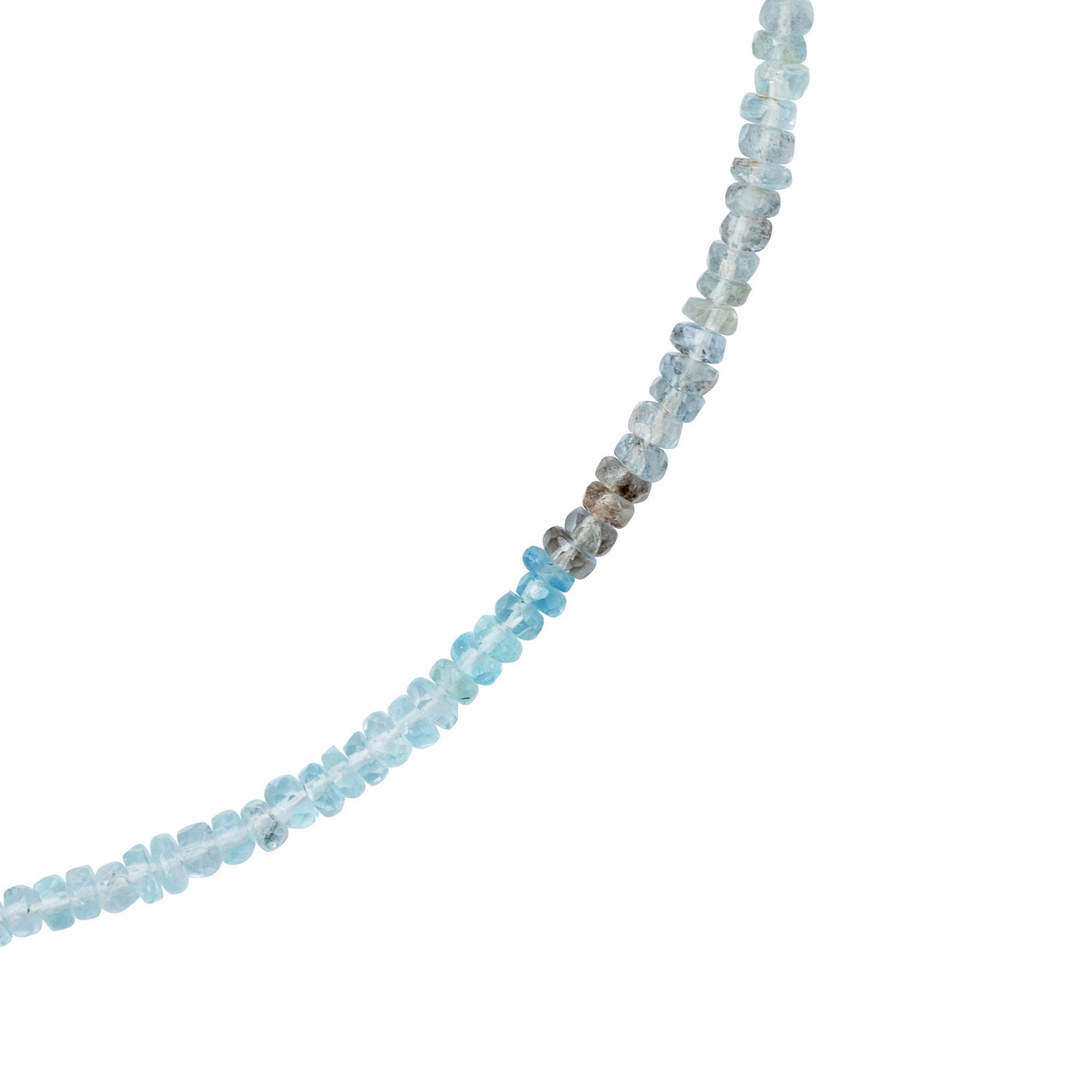 Moss Aquamarine Necklace 18K Gold - 6