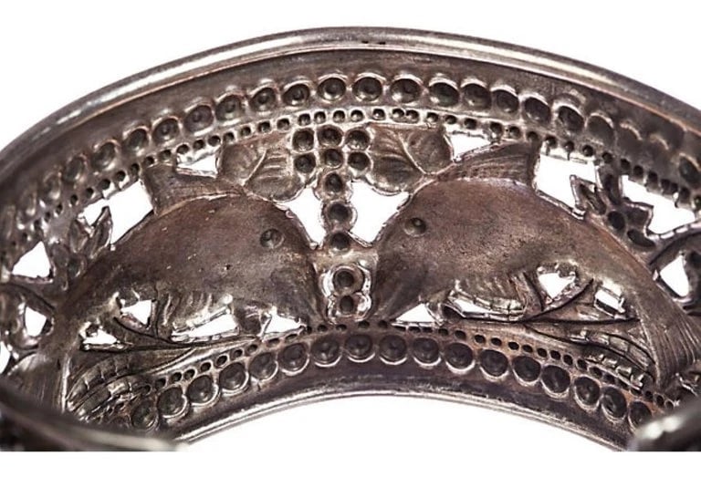 Men's Sterling Silver Figaro Link Bracelet 1 - 3