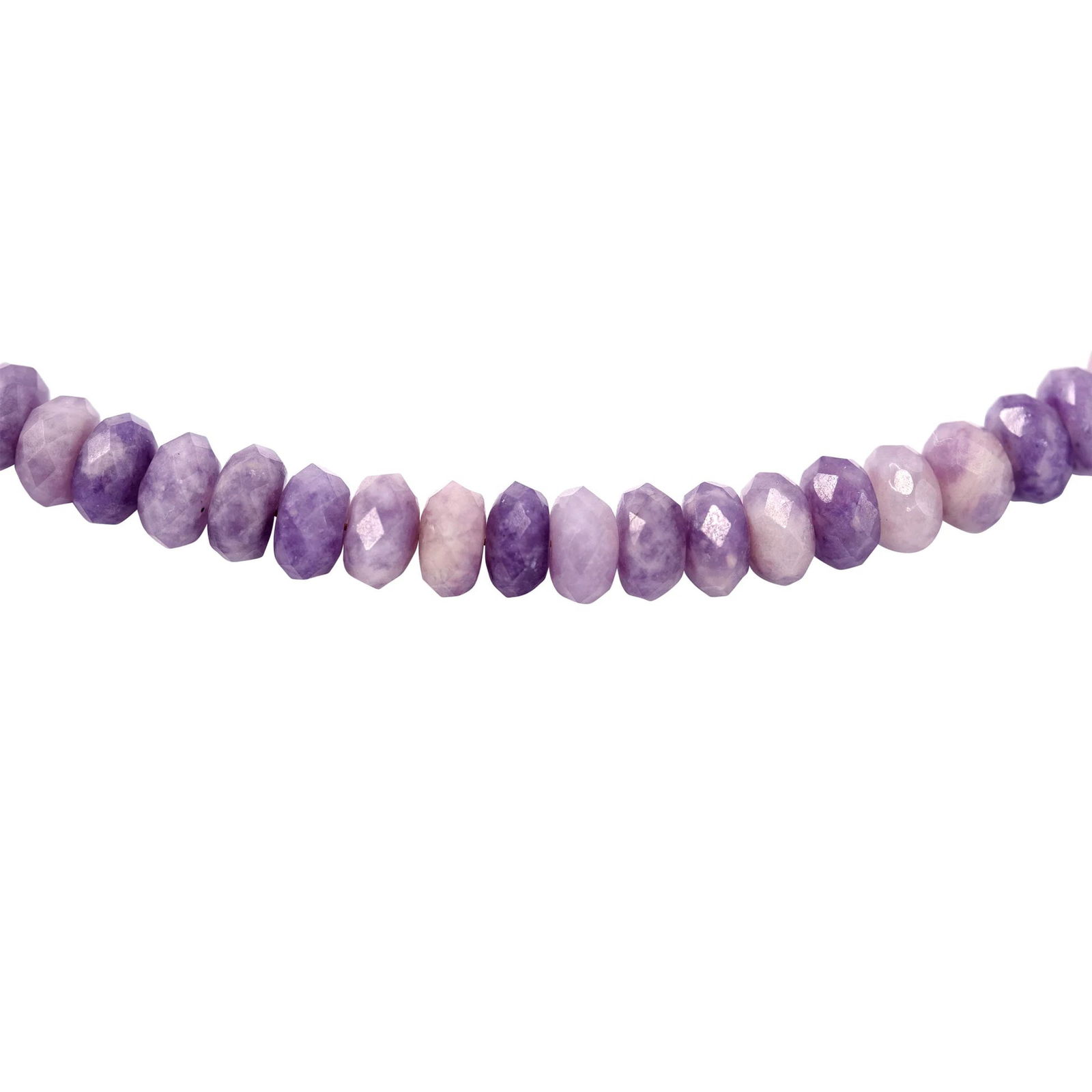 Kunzite White Turquoise Necklace - 4