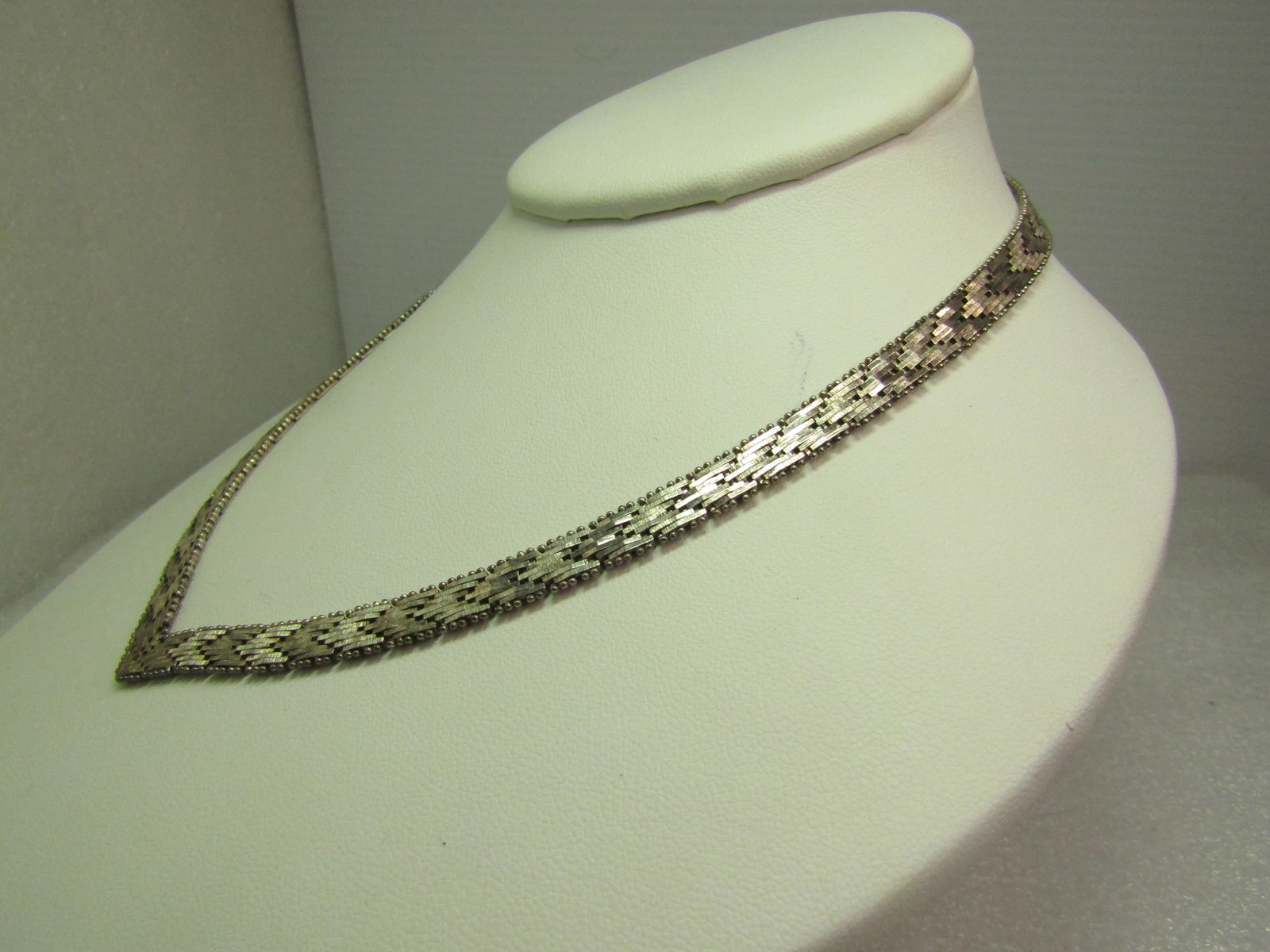 Vintage 14kt & 10kt Yellow Topaz Heart Necklace, 20" 1970's-1980's - 3