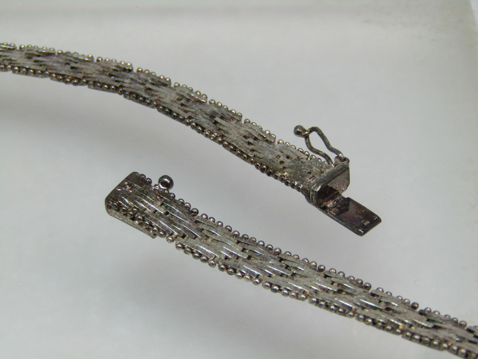 Vintage 14kt & 10kt Yellow Topaz Heart Necklace, 20" 1970's-1980's - 5