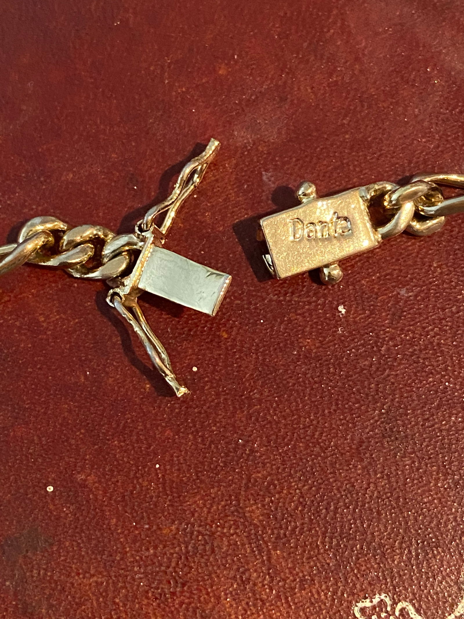 The Dante 24kt gold-plated Vintage Figaro chain necklace - 4