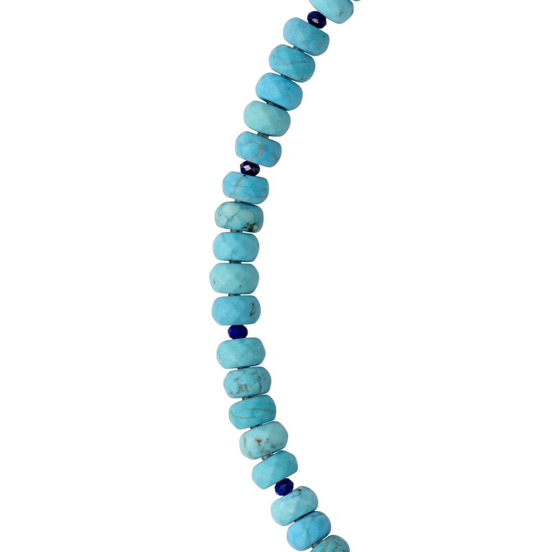 Turquoise Lapis Necklace - 6