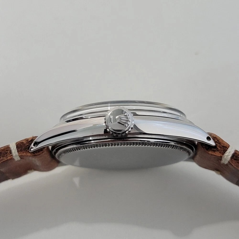 Mens Rolex Oyster Ref 6480 34mm Stainless Steel 1950s Manual Wind Vintage RA416B - 8