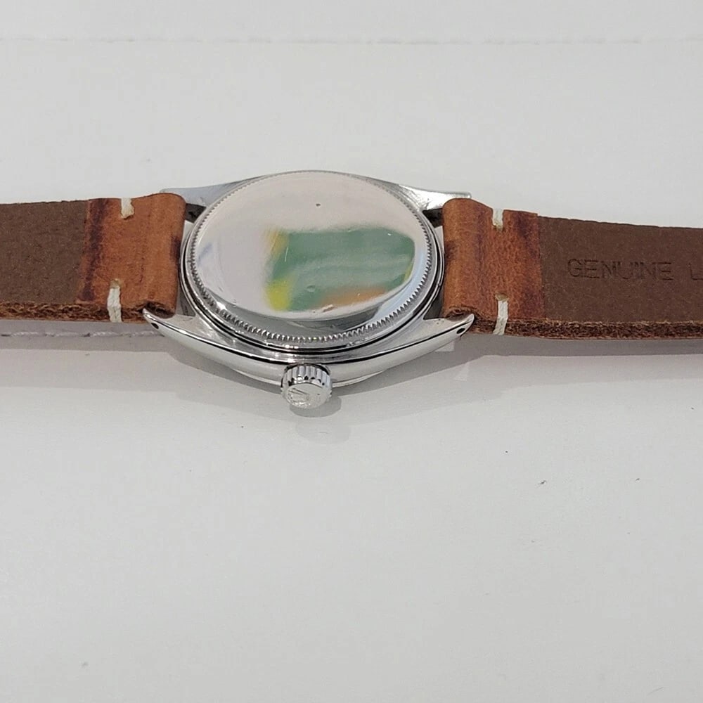 Mens Rolex Oyster Ref 6480 34mm Stainless Steel 1950s Manual Wind Vintage RA416B - 9