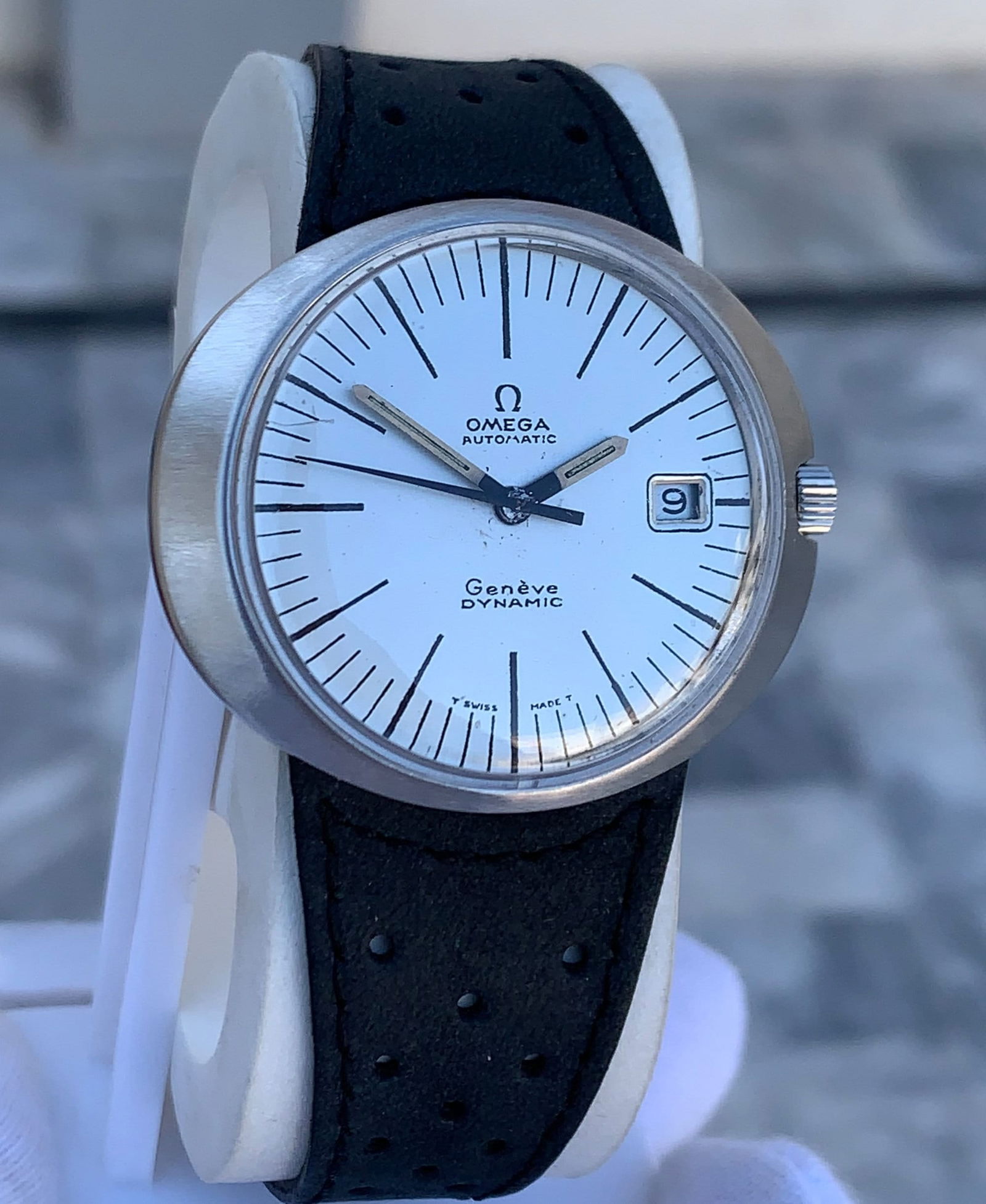 Vintage Omega Geneve Dynamic Automatic Old Watch Good condition - 8