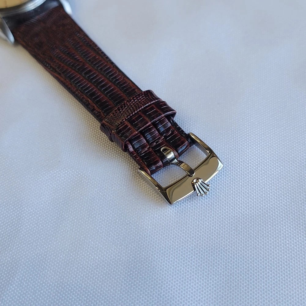 Rolex Oyster Precision Ref 6098 Mens 1950s 36mm Automatic Bubble Back RA712 - 10