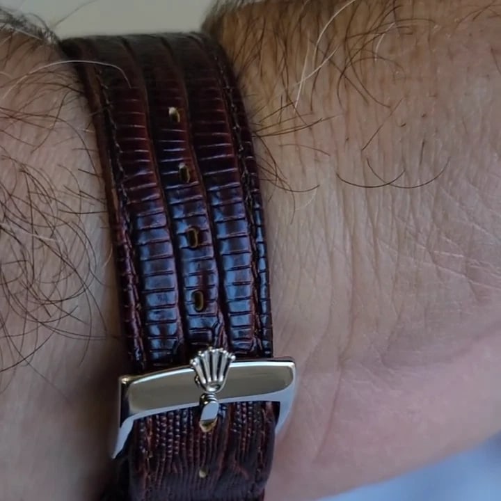 Rolex Oyster Precision Ref 6098 Mens 1950s 36mm Automatic Bubble Back RA712 - 2