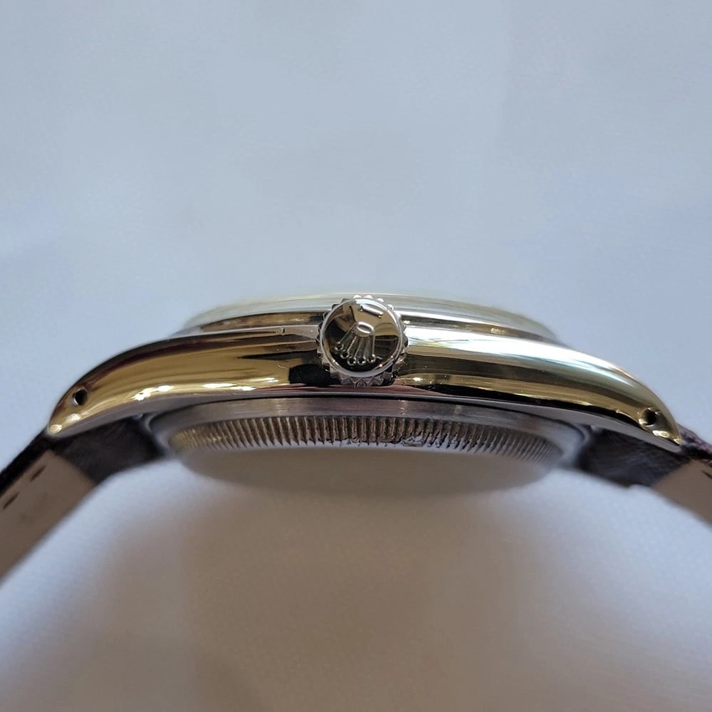 Rolex Oyster Precision Ref 6098 Mens 1950s 36mm Automatic Bubble Back RA712 - 8