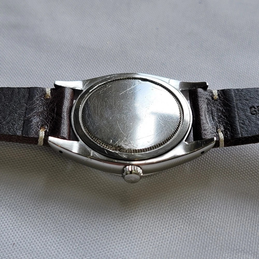 Rolex Oysterdate Precision 6494 34mm Mens 1950s Hand Wind Roulette Date RA191C - 11