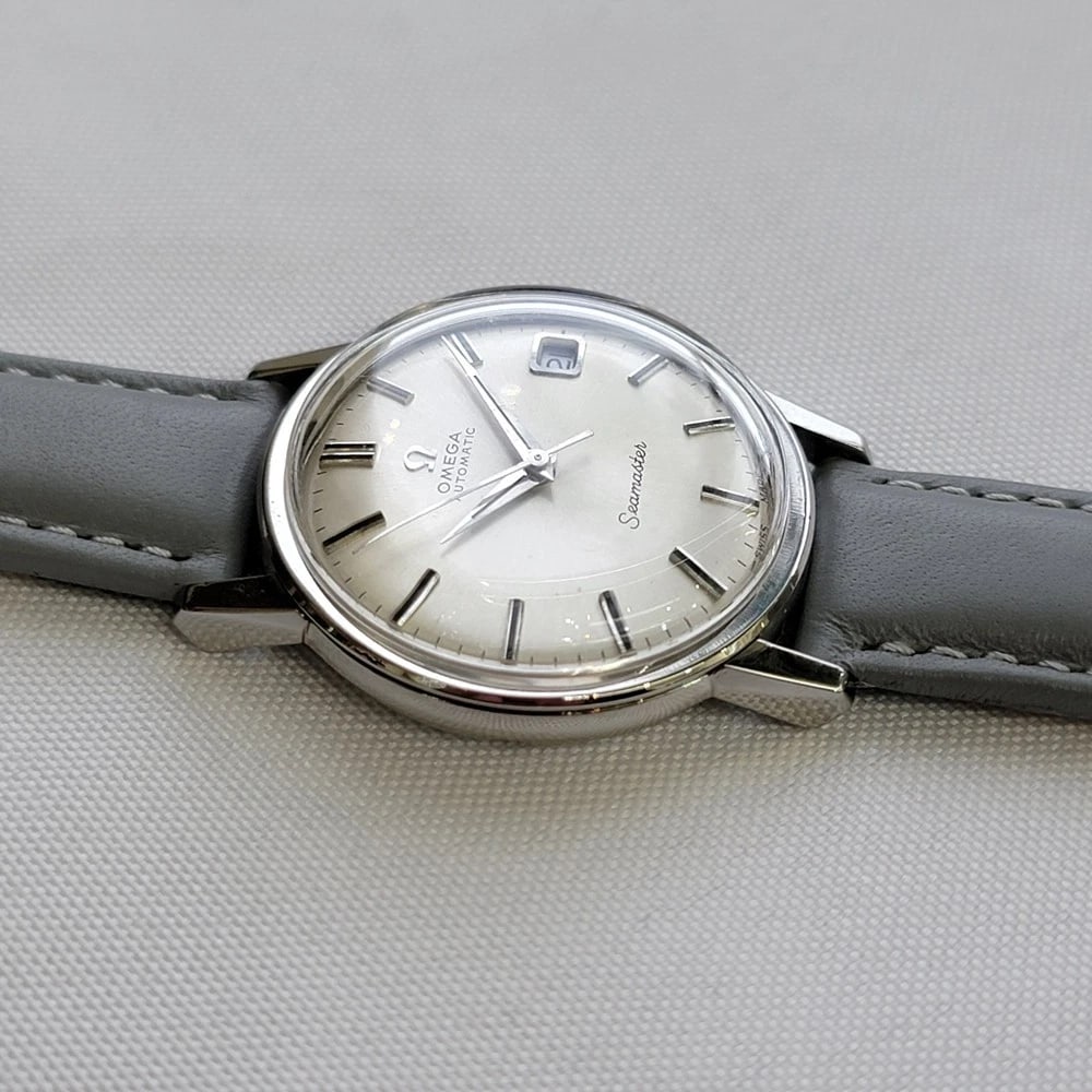 Omega Seamaster Ref 166.003 35mm Años 60 Hombre Vintage Automático con Fecha RA724 - 7