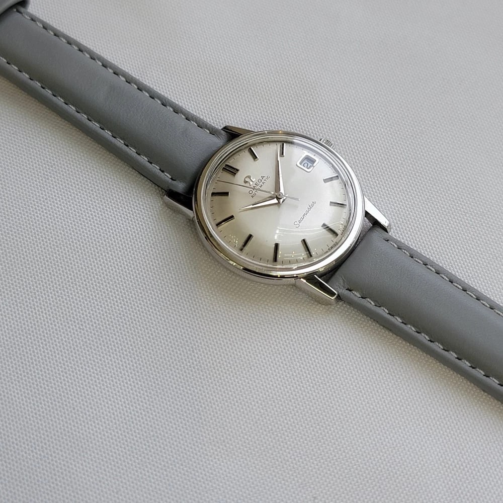 Omega Seamaster Ref 166.003 35mm Años 60 Hombre Vintage Automático con Fecha RA724 - 8