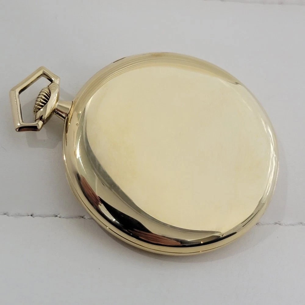 Vacheron & Constantin 18k Solid Gold 45mm Pocket Watch Circa 1890s RA648 - 11