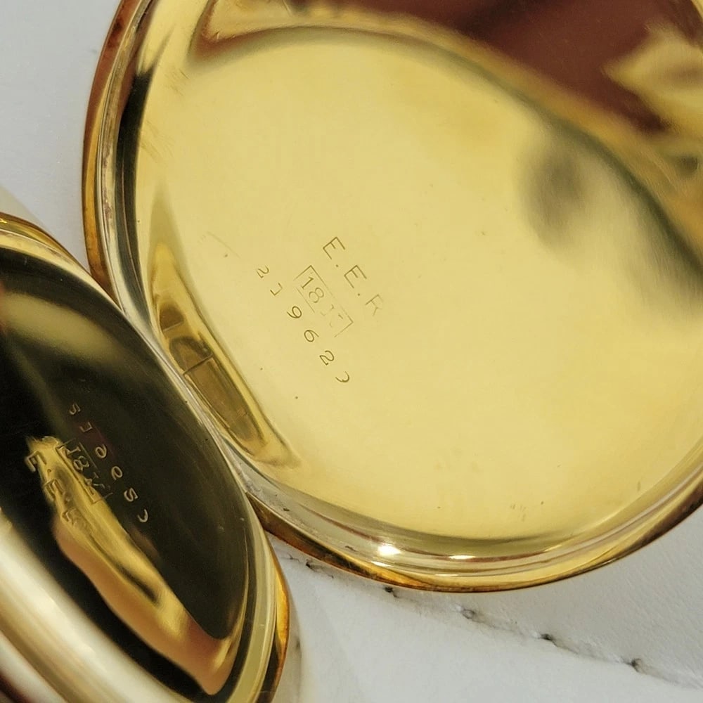 Vacheron & Constantin 18k Solid Gold 45mm Pocket Watch Circa 1890s RA648 - 13