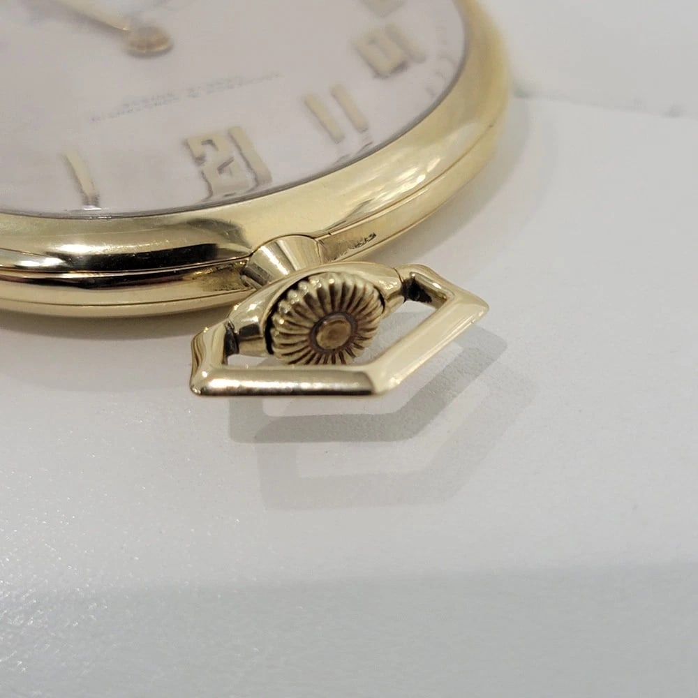 Vacheron & Constantin 18k Solid Gold 45mm Pocket Watch Circa 1890s RA648 - 8