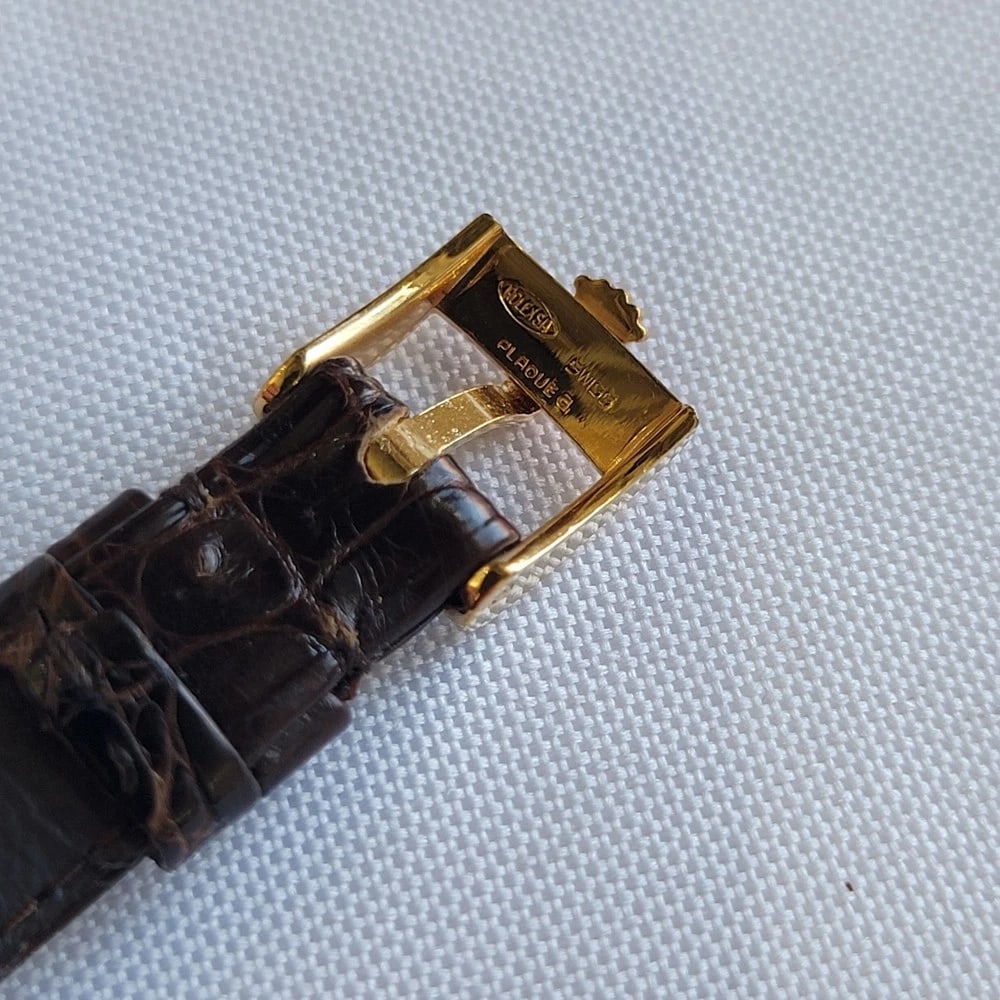 Rolex Oyster 6517 18k Solid Gold Ladies Datejust 25mm 1950s Automatic RA703 - 11