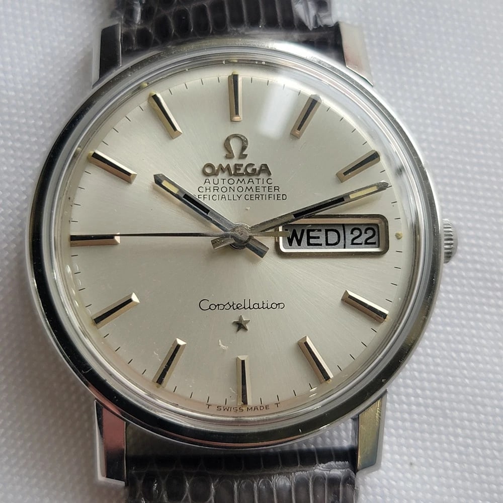 Omega Seamaster 168.016 35.5mm Mens 1960s Vintage Day Date Automatic RA721 (1 of 15)