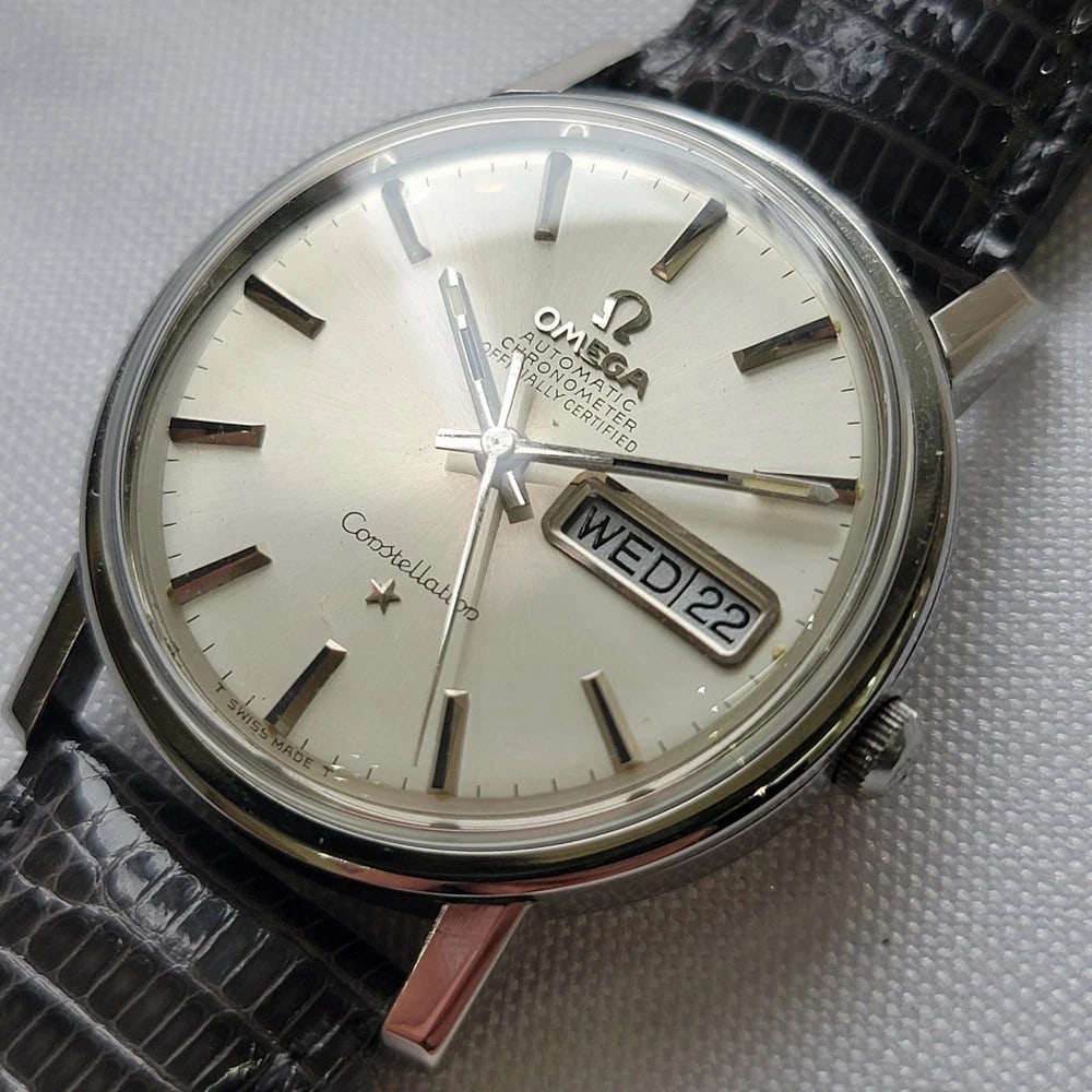 Omega Seamaster 168.016 35.5mm Mens 1960s Vintage Day Date Automatic RA721 - 4