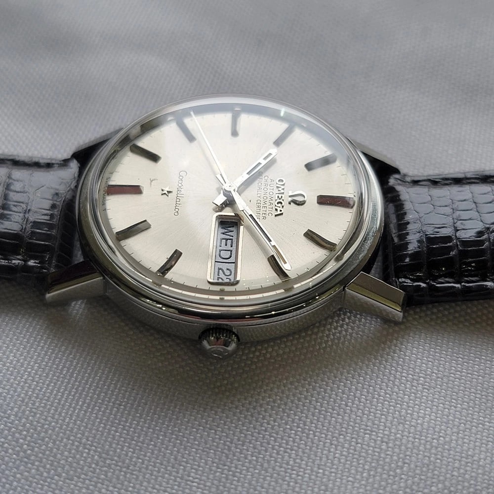 Omega Seamaster 168.016 35.5mm Mens 1960s Vintage Day Date Automatic RA721 - 6