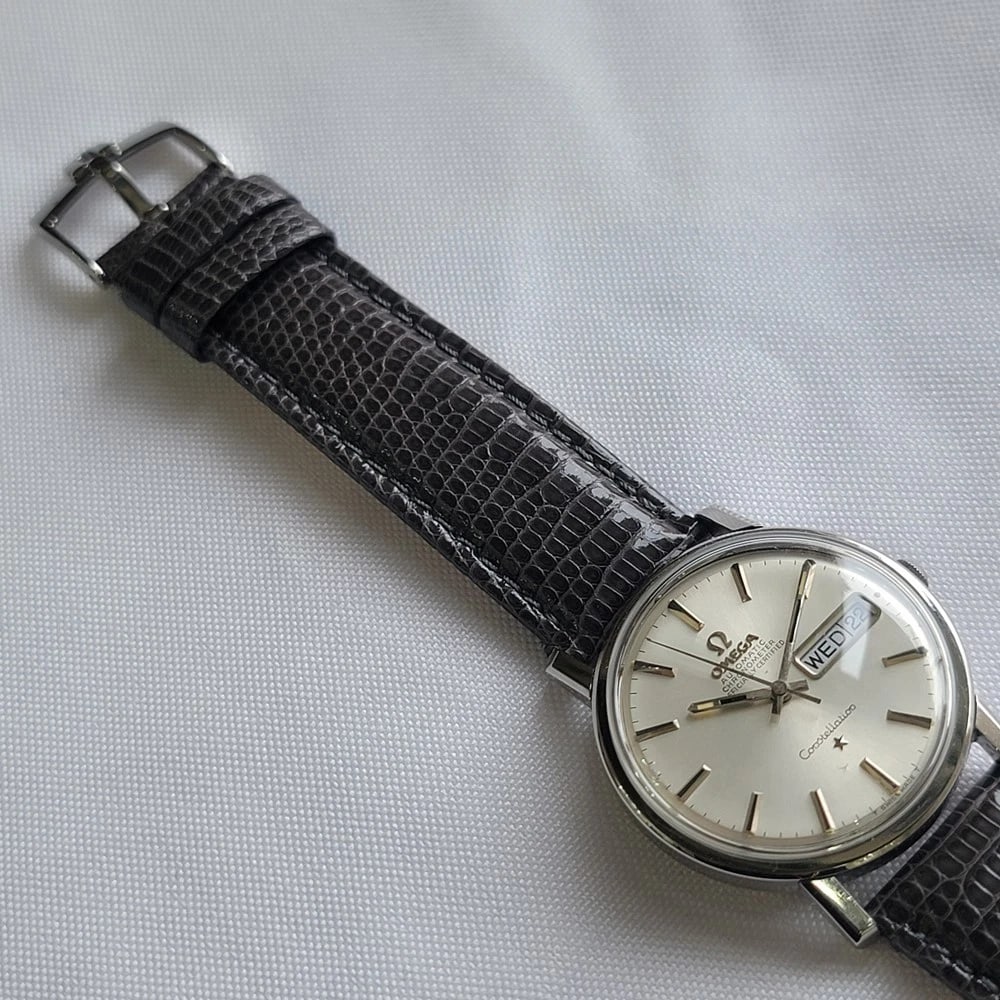 Omega Seamaster 168.016 35.5mm Mens 1960s Vintage Day Date Automatic RA721 - 8