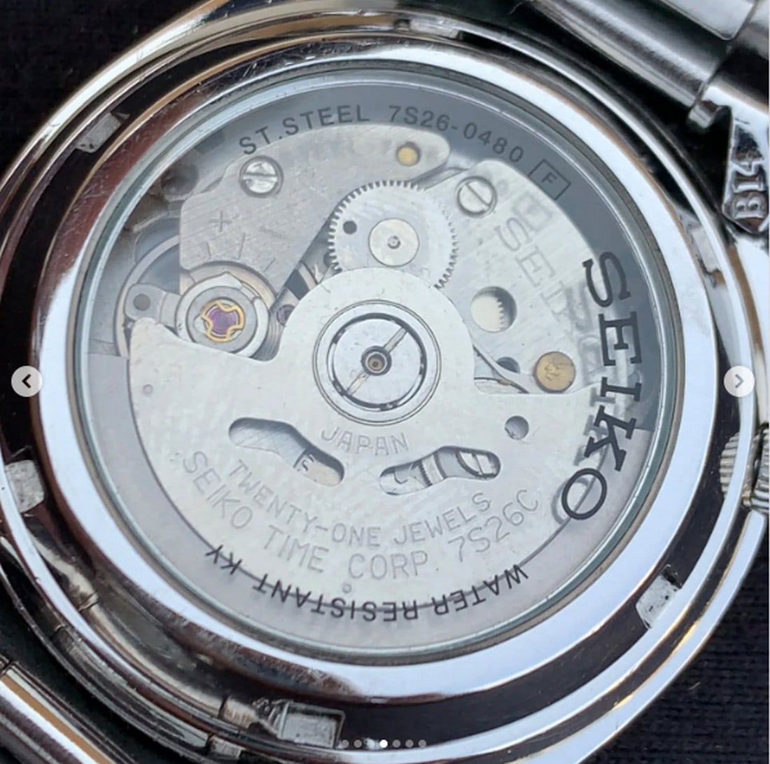 Vintage Seiko Automatic 7S26-0480 With Day / Date - 6