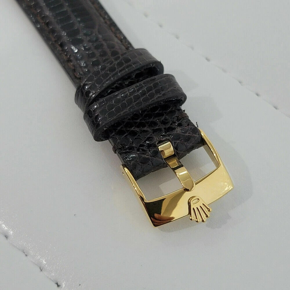 Rolex Oyster Perpetual Date 1503 35mm Mens 18k Solid Gold 1960s Automatic RJC156 - 6