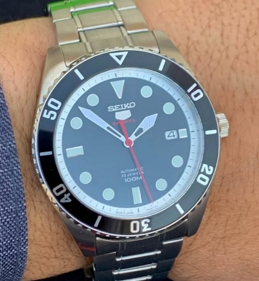 Seiko 5 Sports 23 Jewals Automatic 4R35-02D0 With Date - 6