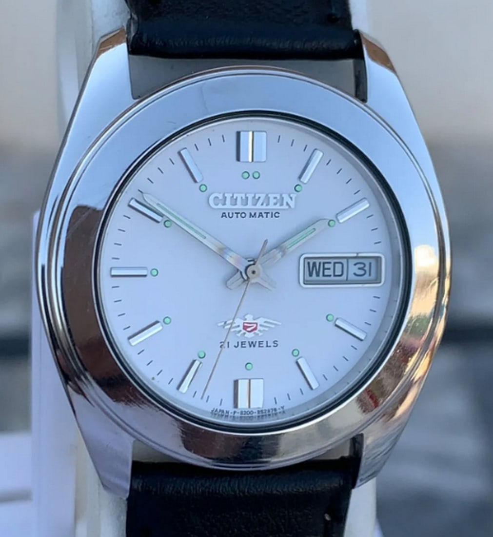 Vintage Citizen 21 Jewals Automatic Watch GN-4-S With Day / Date - 2