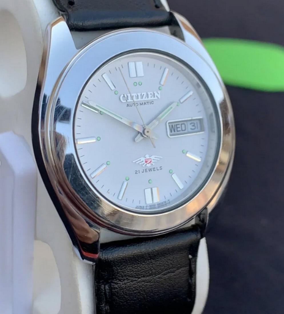 Vintage Citizen 21 Jewals Automatic Watch GN-4-S With Day / Date - 5